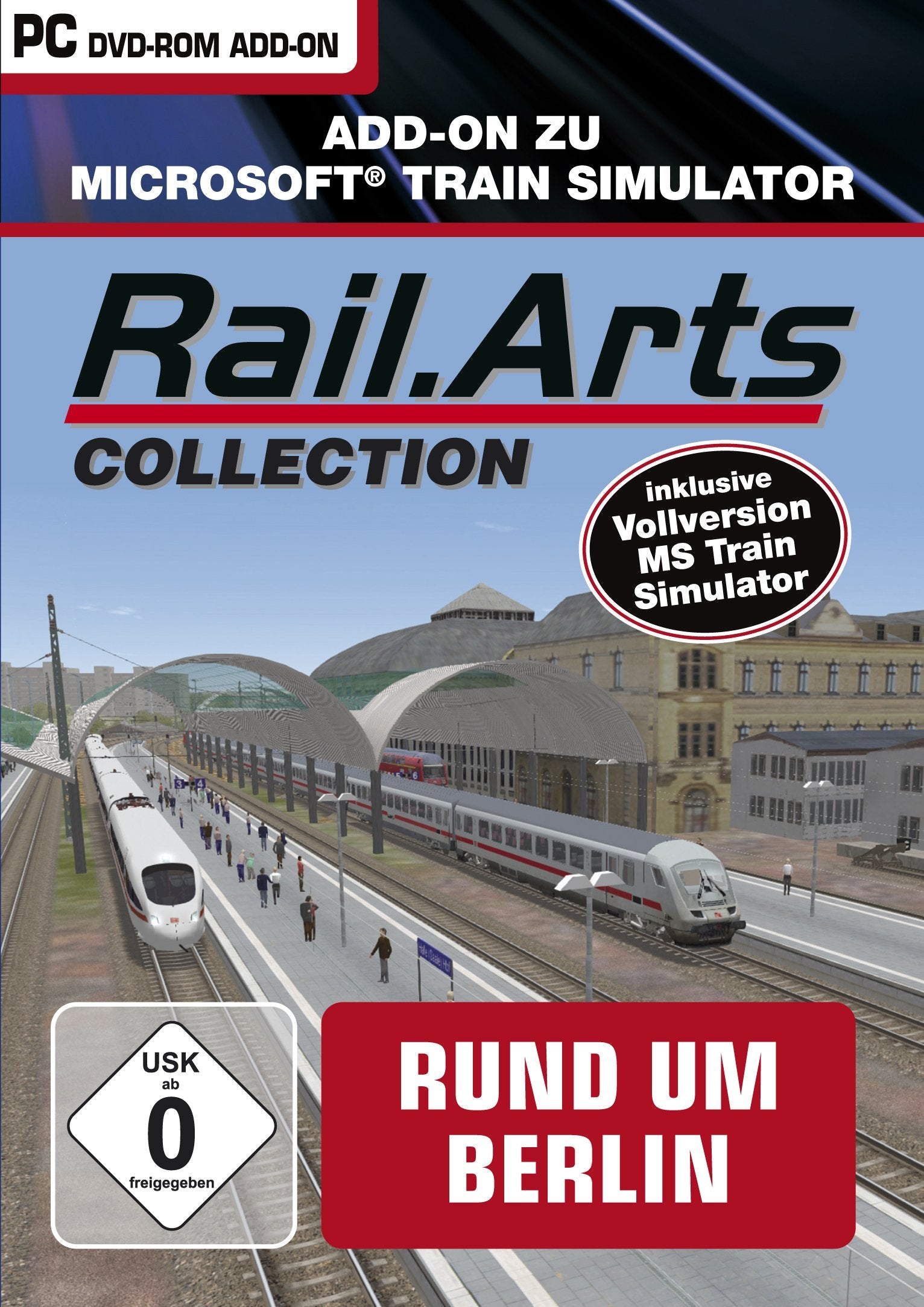 RailArts Collection - Rund um Berlin MSTS + 3 Strecken - PC