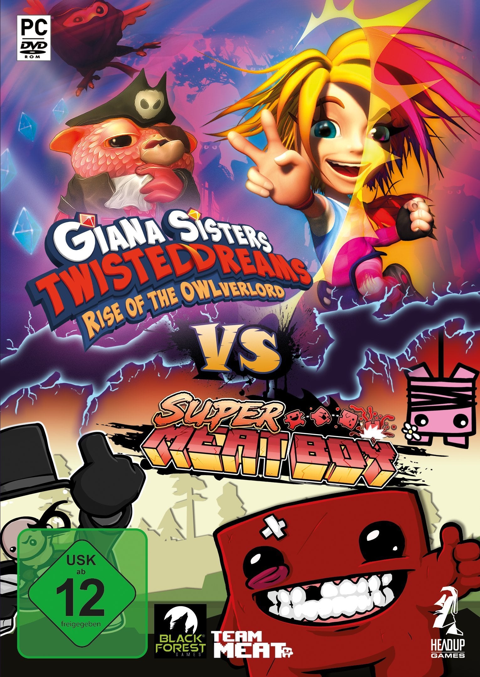 Clash of Games: Giana Sisters vs. Super Meat Boy PC