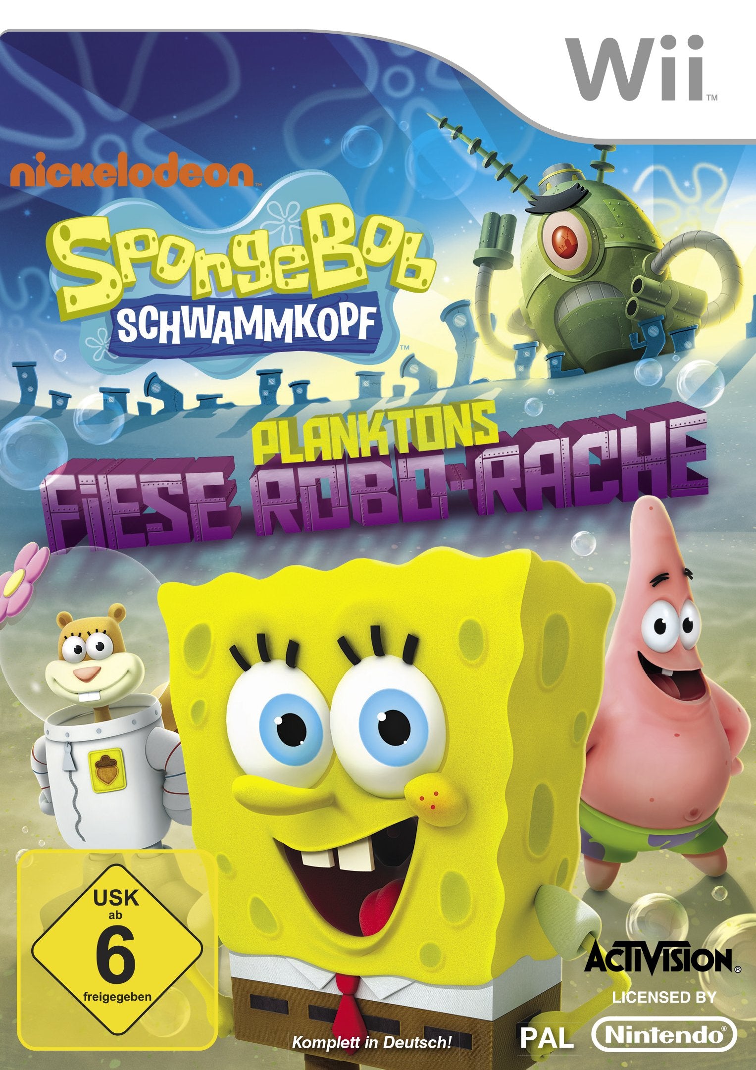 SpongeBob Schwammkopf - Planktons fiese Robobo-Rache - Older Consoles