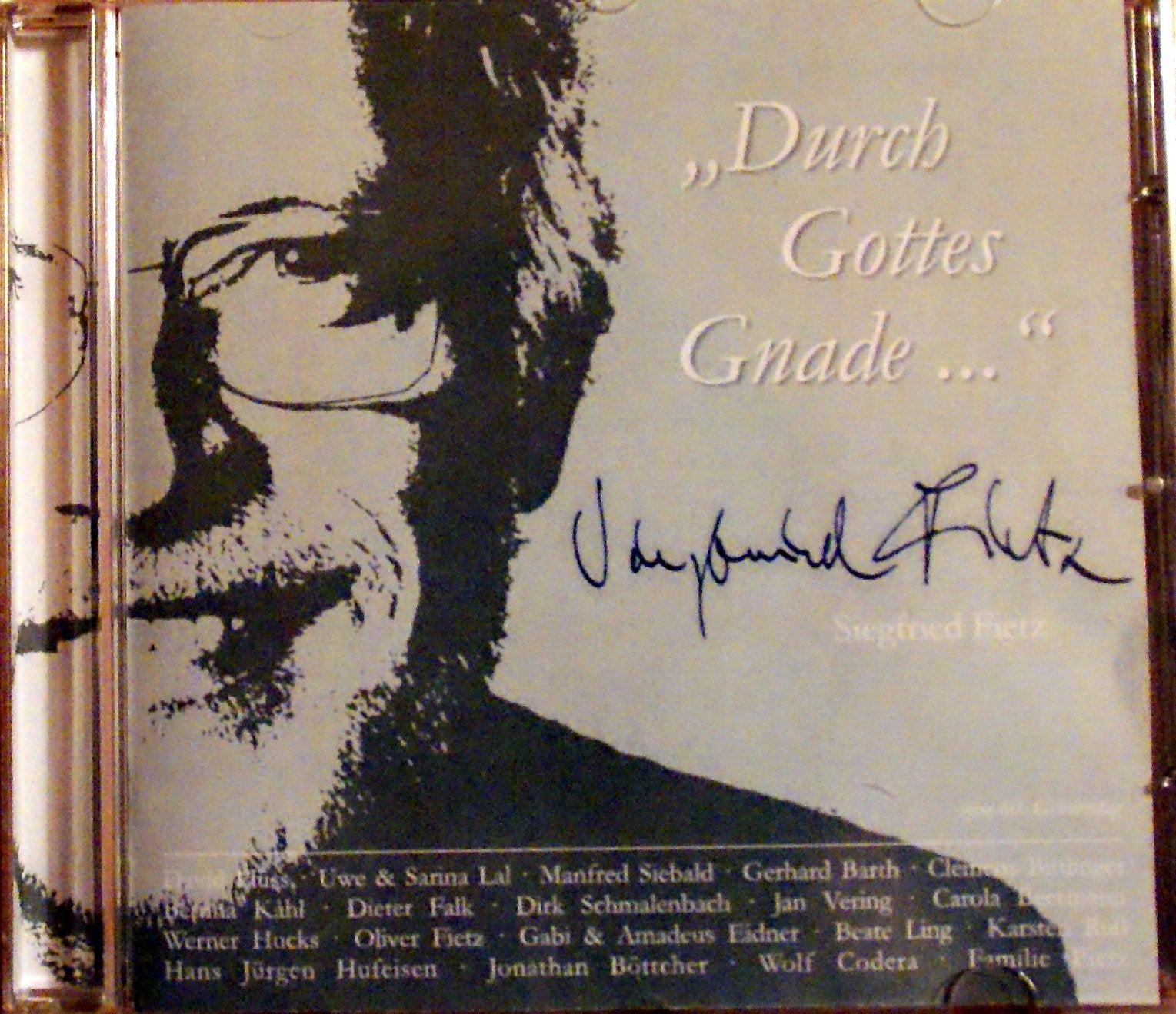 Durch Gottes Gnade... (CD) zum 60. Geburtstag von Siegfried Fietz Books