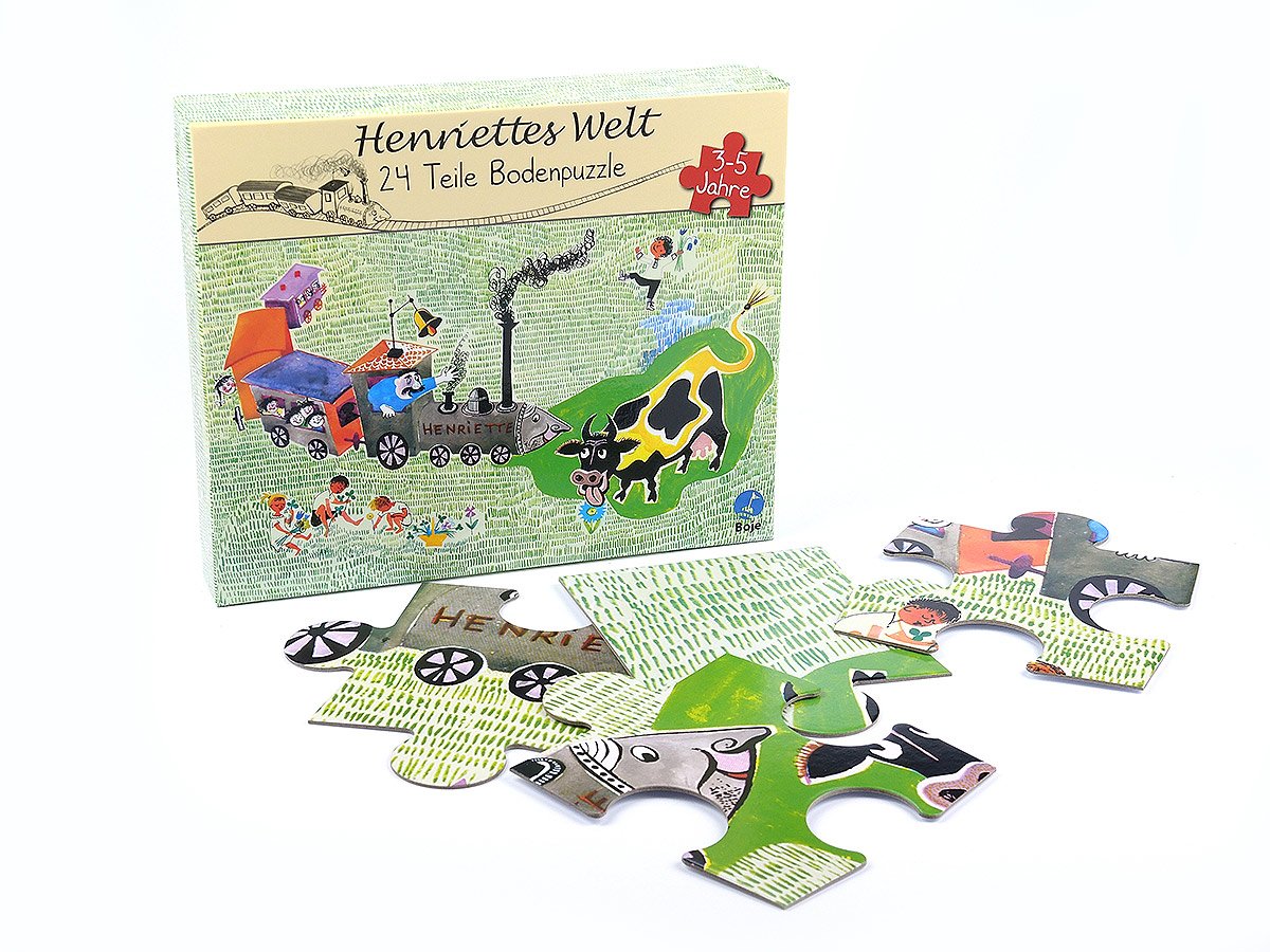 Henriettes Welt Bodenpuzzle 24Teile: Henriette Bimmelbahn Novels & Short Stories