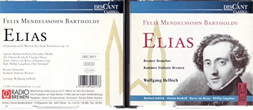 Elias - Oratorium nach Worten des alten Testaments op. 70 Music