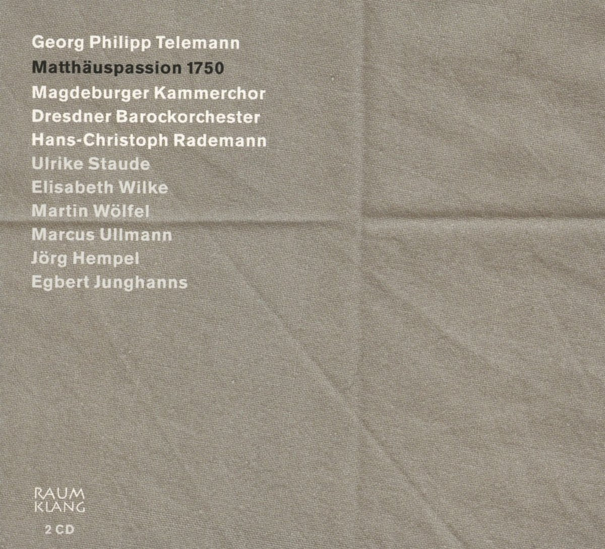 Product Image: Matthäuspassion 1750