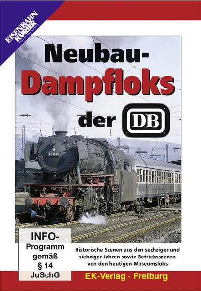 Neubau-Dampfloks der DB Movies