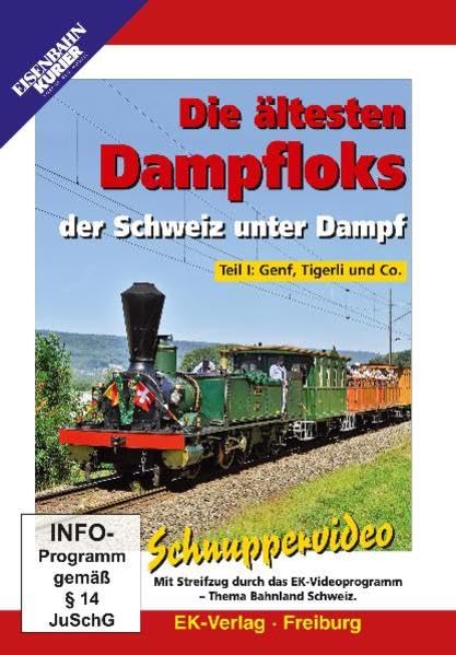 Die ältesten Dampfloks der Schweiz unter Dampf Teil 1: Genf, Tigerli und Co. - Schnuppervideo Films