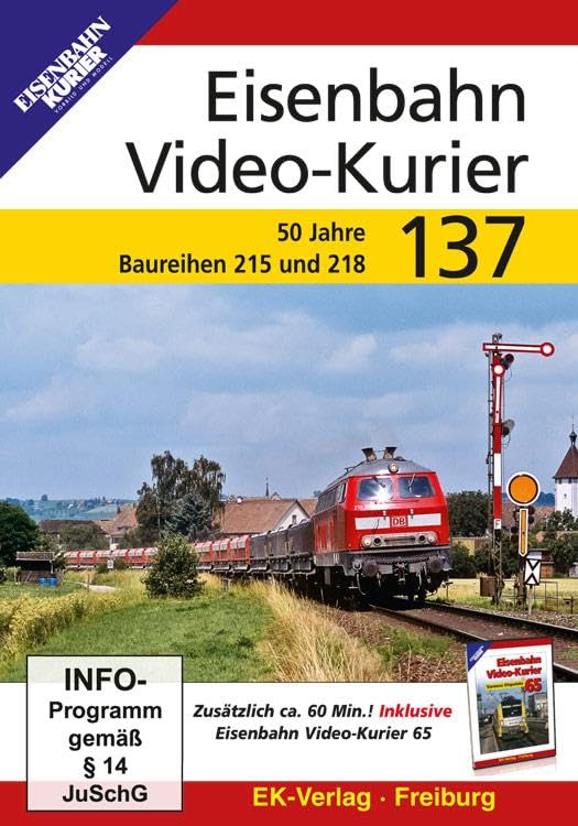 Eisenbahn Video-Kurier 137 - 50 Jahre Baureihen 215 und 218 Films
