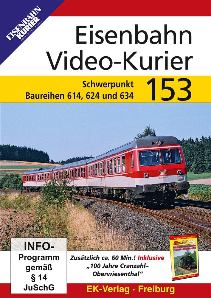Eisenbahn Video-Kurier 153 - Schwerpunkt Baureihen 6314, 624 und 634 Films