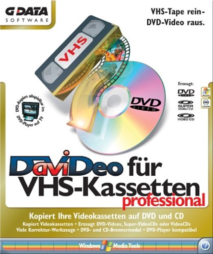 DaViDeo für VHS Kassetten Professional Web & Graphic Design