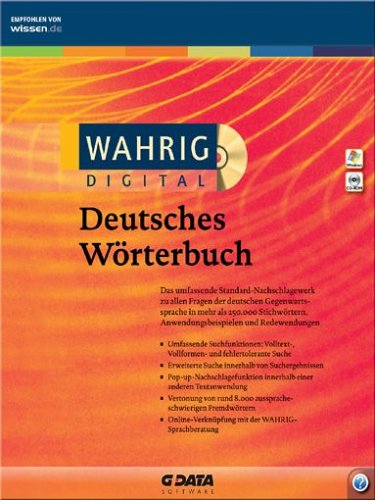 Wahrig Deutsches Wörterbuch Learning