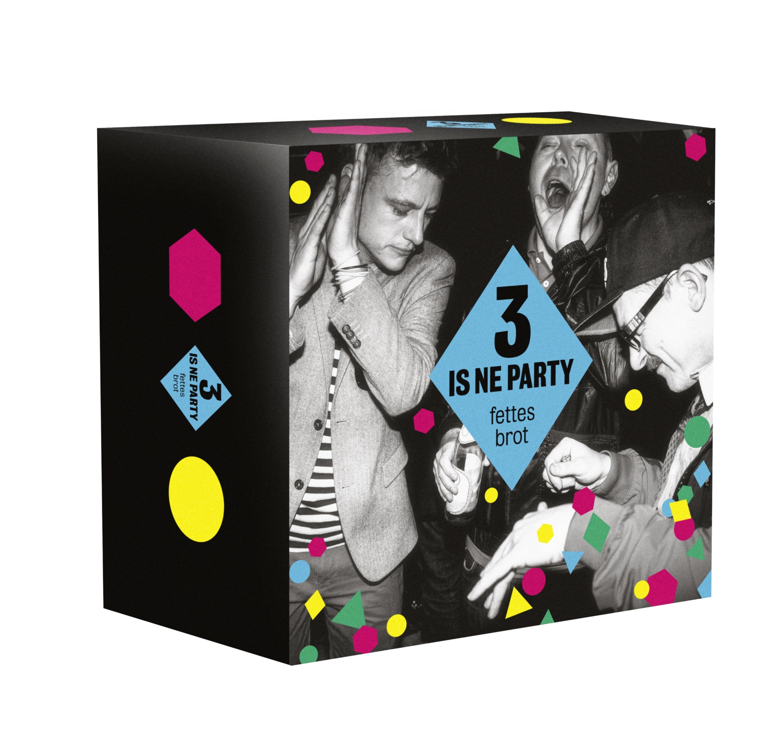 3 Is Ne Party (LTD Premium Fan Edition inkl. 2CD, Cap, Postkarten-Set, Bierdeckel & Sticker) Rap & Hip-Hop