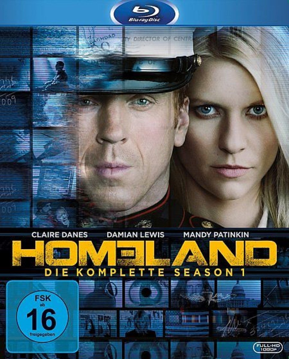 Homeland – Die Komplette Season 1 (3 Blu-rays) Box sets