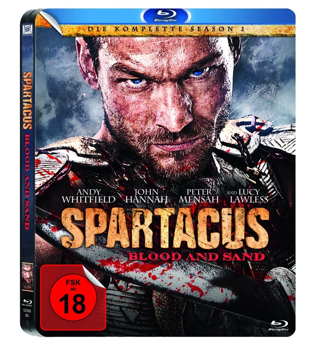 Spartacus: Blood and Sand - Die komplette Season 1 - Limited Edition (Steelbook) (Blu-ray) Box sets