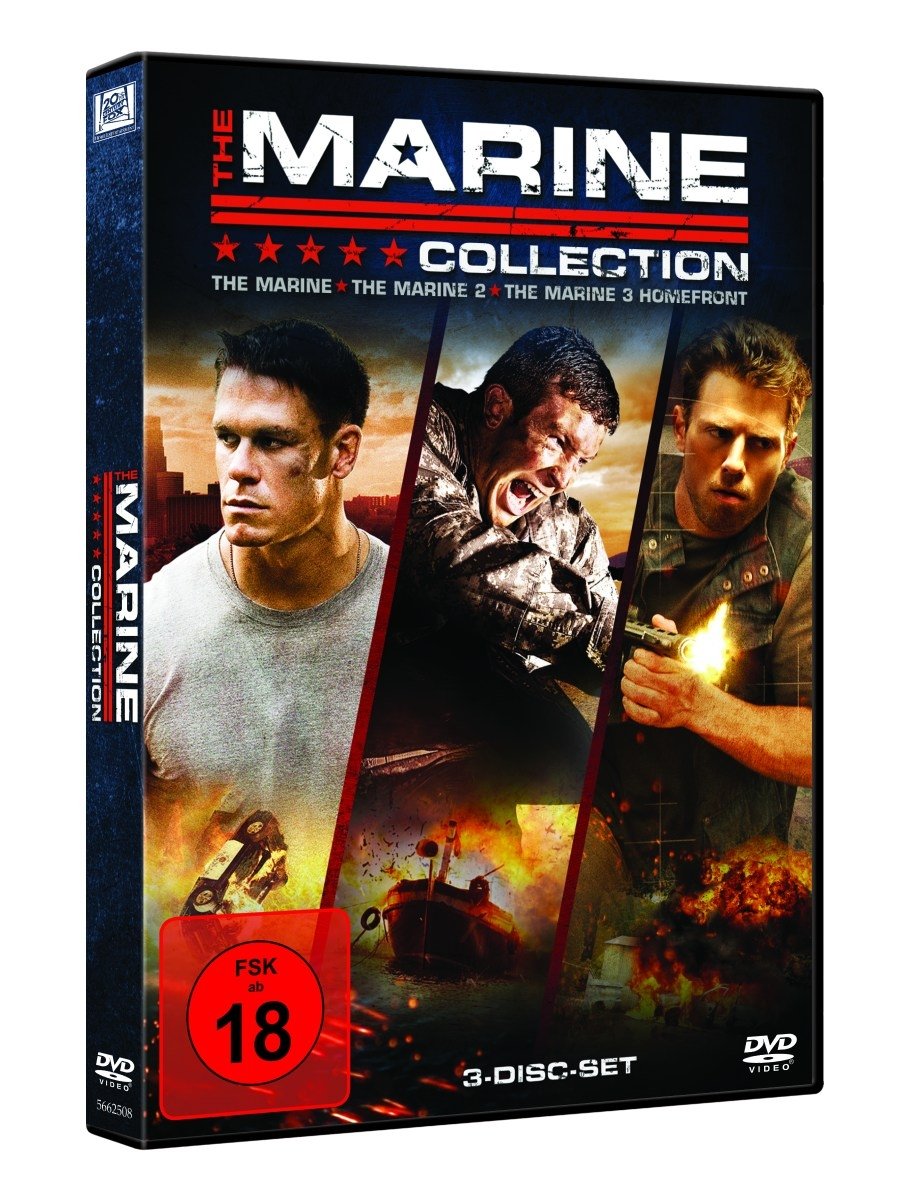 The Marine Movie Collection - Teil 1-3 (3 DVDs) Films