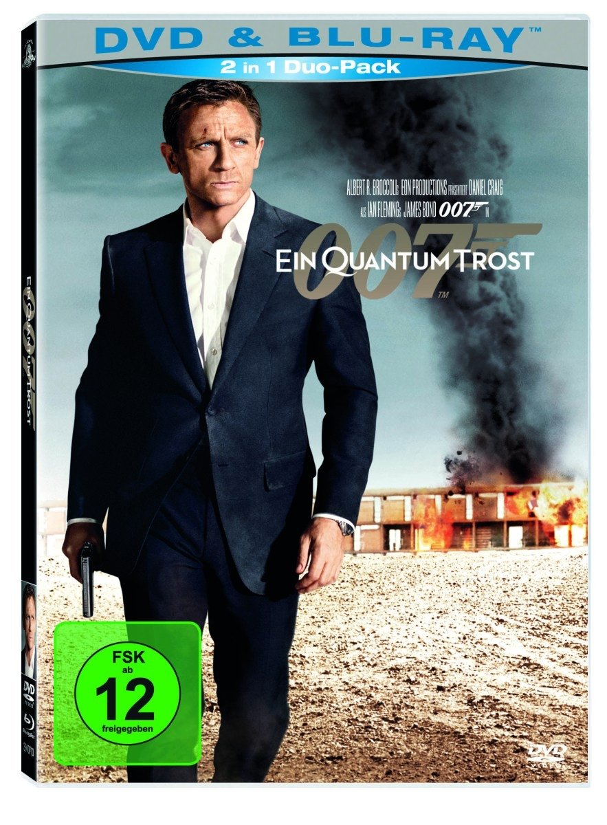Product Image: James Bond 007 - Ein Quantum Trost (Blu-ray + DVD)