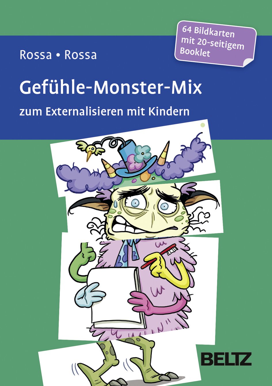 Gefühle-Monster-Mix zum Externalisieren mit Kindern: 64 Bildkarten mit 20-seitigem Booklet in stabiler Box, Kartenformat 1x98x143 und 3x49x143 mm. ... Mit Online-Material (Beltz Therapiespiele) Medicine
