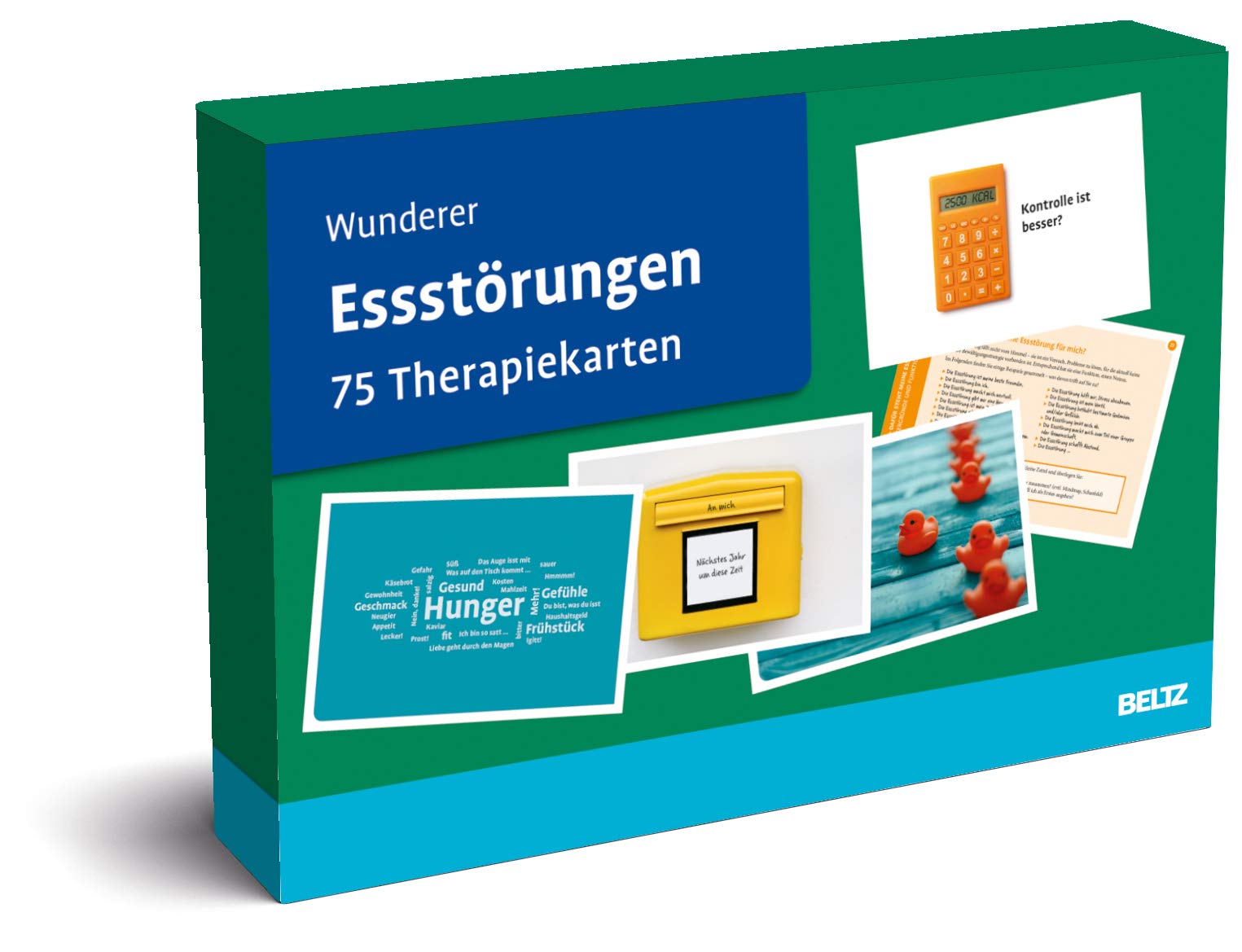 Essstörungen: 75 Therapiekarten. Kartenset mit 75 Karten für die Psychotherapie. Mit 24-seitigem Booklet in hochwertiger Klappkassette, Kartenformat 16,5 x 24 cm. (Beltz Therapiekarten) Medicine