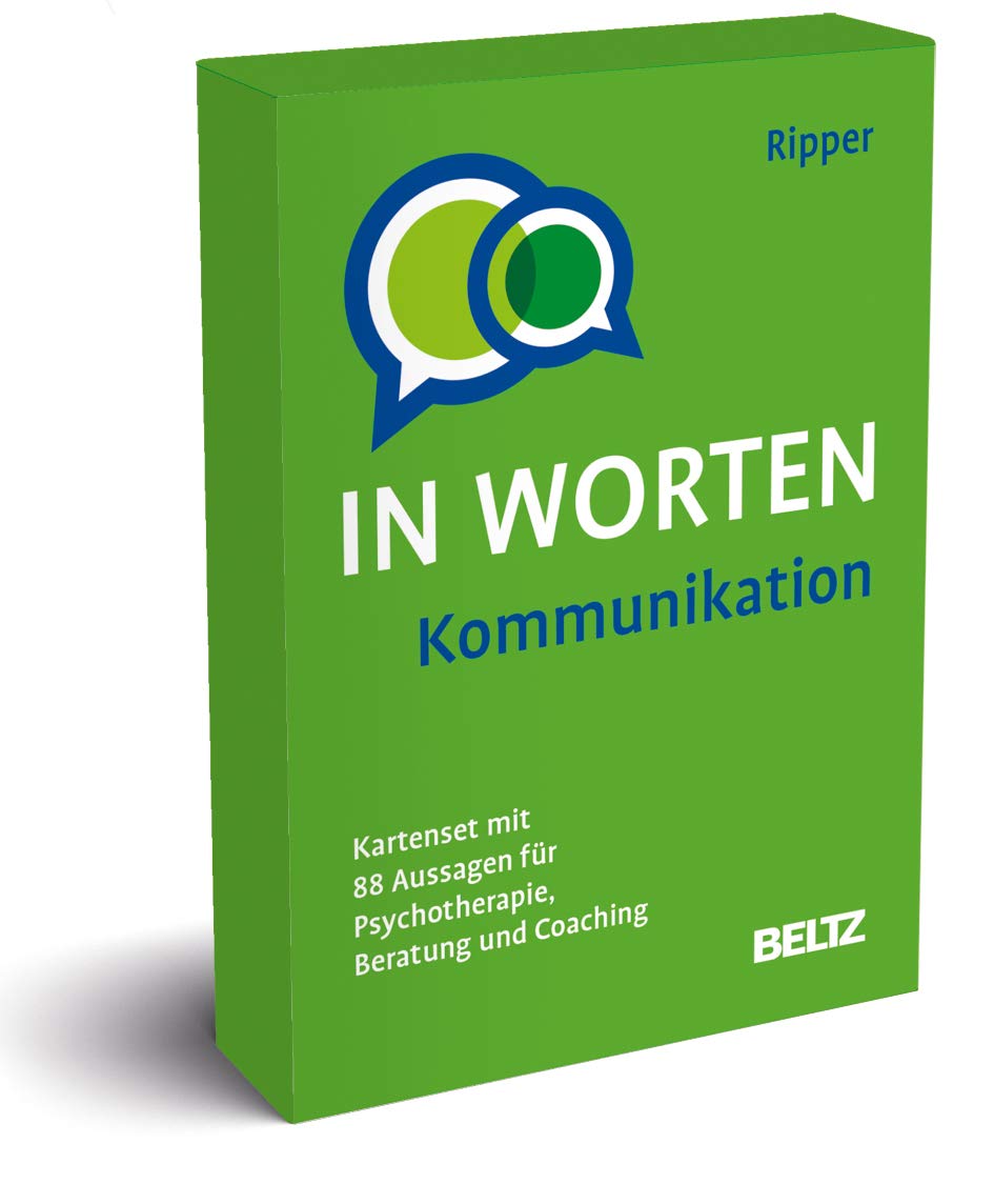 Kommunikation in Worten: Kartenset mit 99 Aussagen für Psychotherapie, Beratung und Coaching. Mit 8-seitigem Booklet im Stülpkarton, Kartenformat 5,9 x 9,2 cm. (Beltz Therapiekarten) Medicine