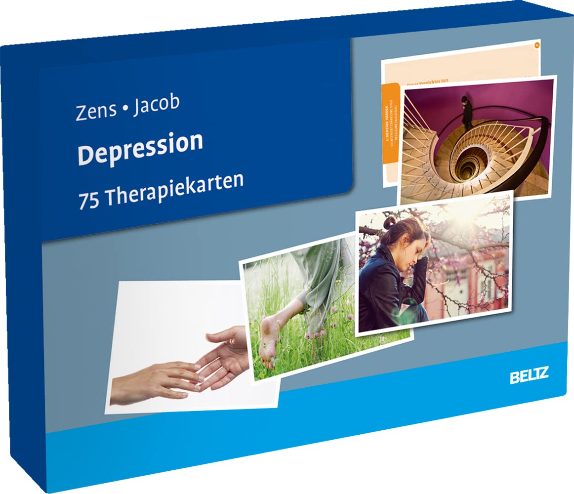 Depression: 75 Therapiekarten. Kartenset mit 75 Karten in stabiler Box, mit 32-seitigem Booklet. Kartenformat 16,5 x 24 cm. (Beltz Therapiekarten) Medicine