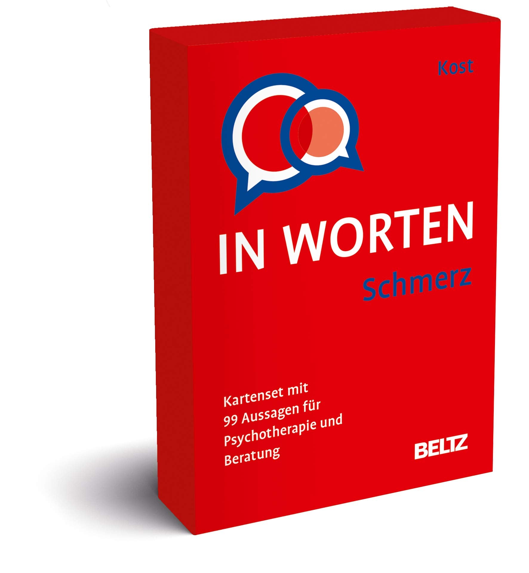 Schmerz in Worten: Kartenset mit 99 Aussagen für Psychotherapie und Beratung. Mit 8-seitigem Booklet im Stülpkarton, Kartenformat 5,9 x 9,2 cm. (Beltz Therapiekarten) Medicine