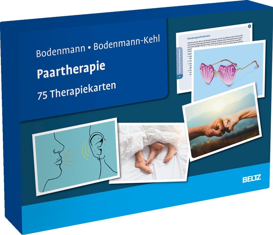 Paartherapie: 75 Therapiekarten. Mit 30-seitigem Booklet in hochwertiger Klappkassette, Kartenformat 16,5 x 24 cm (Beltz Therapiekarten) Medicine