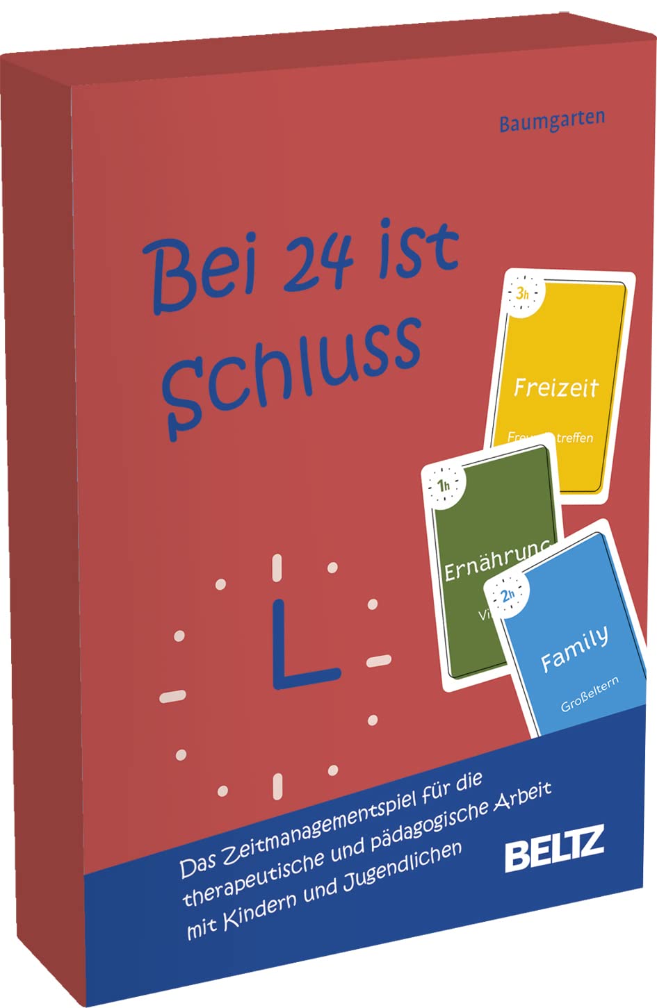 Bei 24 ist Schluss: Das Zeitmanagementspiel für die therapeutische und pädagogische Arbeit mit Kindern und Jugendlichen. 160 Spielkarten und 16-seitiges Booklet in stabiler Box (Beltz Therapiespiele) Medicine