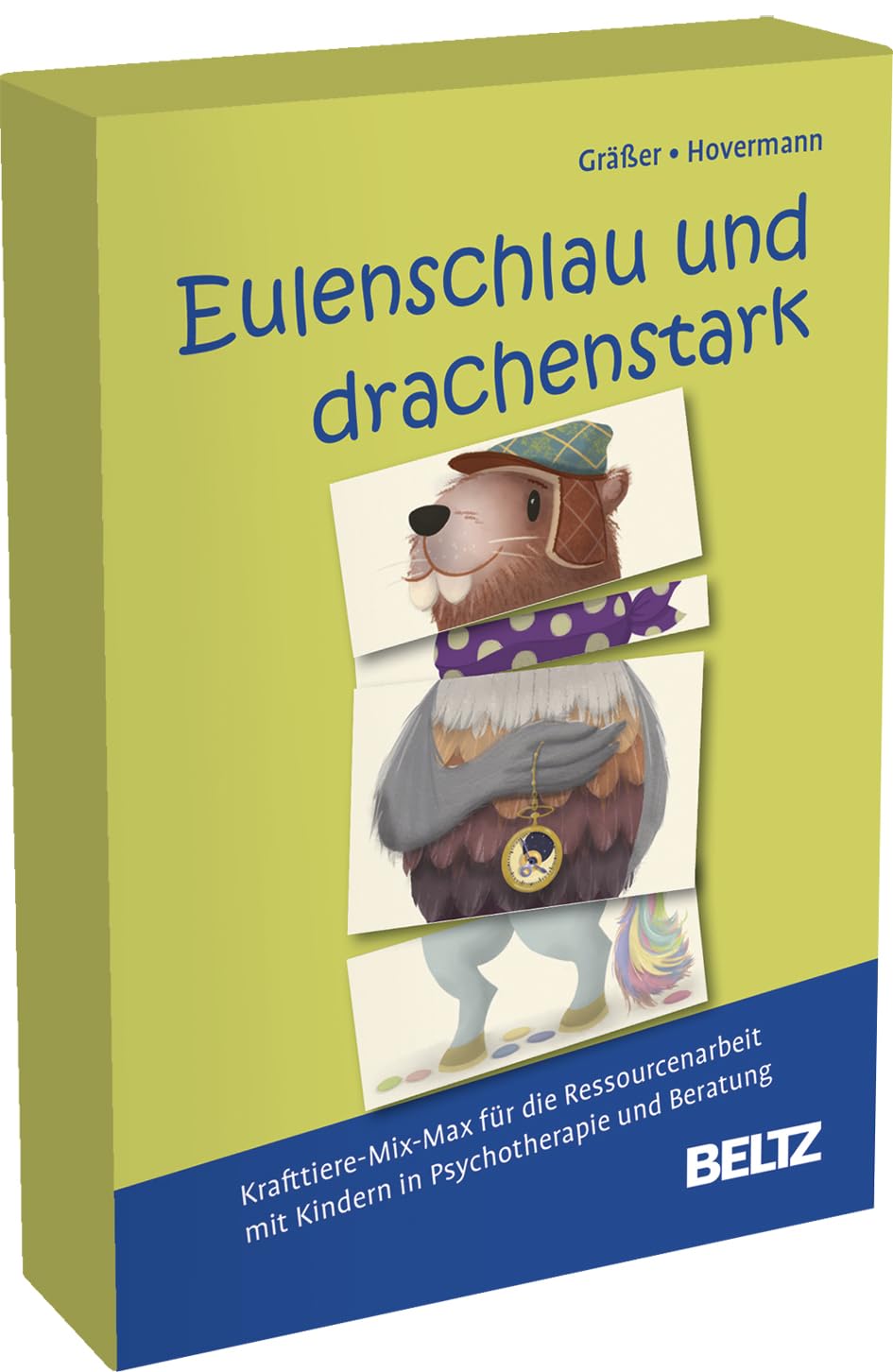 Eulenschlau und drachenstark: Krafttiere-Mix-Max für die Ressourcenarbeit mit Kindern in Psychotherapie und Beratung. Mit 64 Bildkarten mit ... Mit Online-Material (Beltz Therapiespiele) Medicine