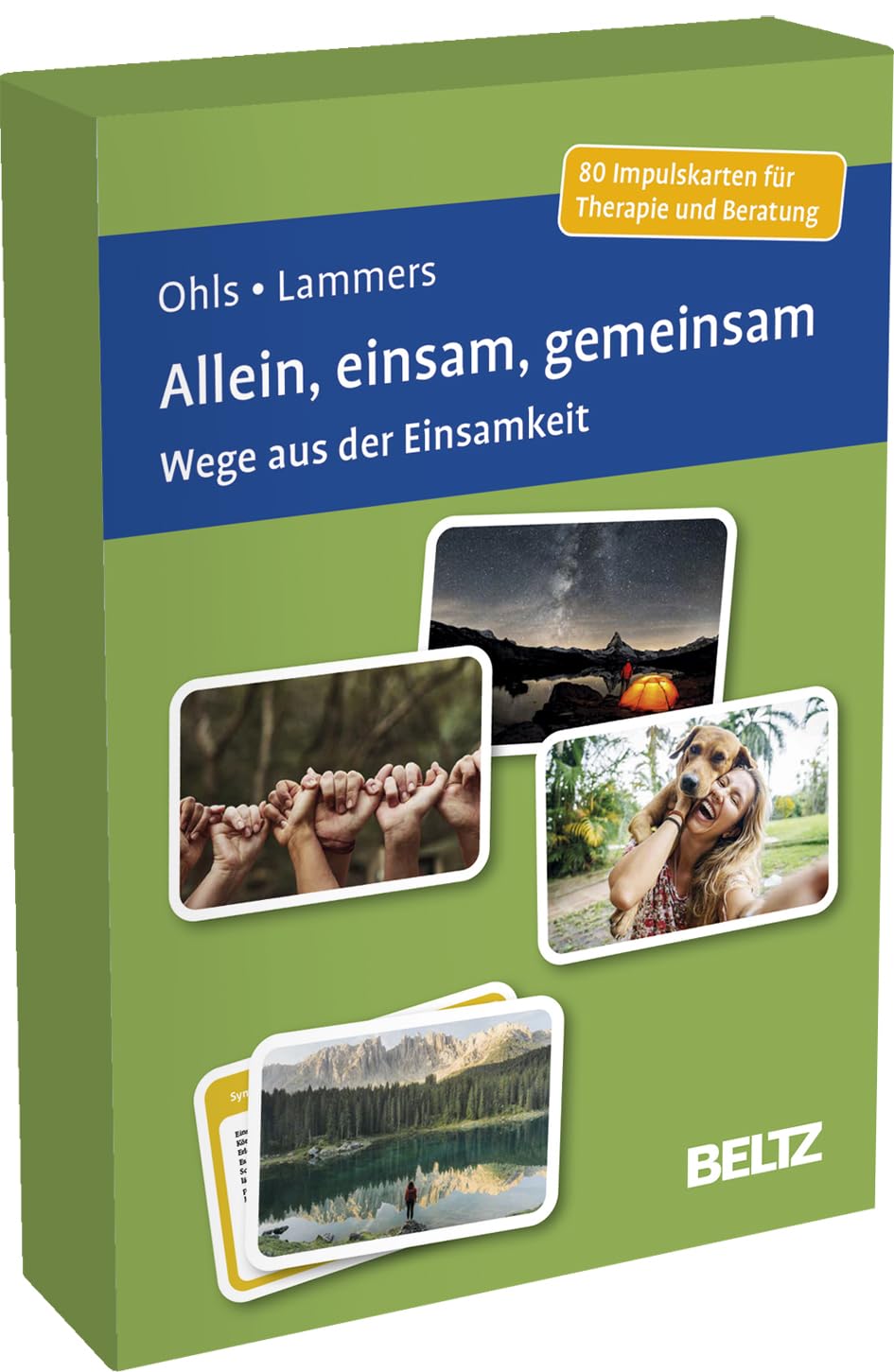 Allein, einsam, gemeinsam: Wege aus der Einsamkeit. 80 Impulskarten für Therapie und Beratung. Mit 20-seitigem Booklet in stabiler Box. Kartenformat 9,8 x 14,3 cm (Beltz Therapiekarten) Medicine