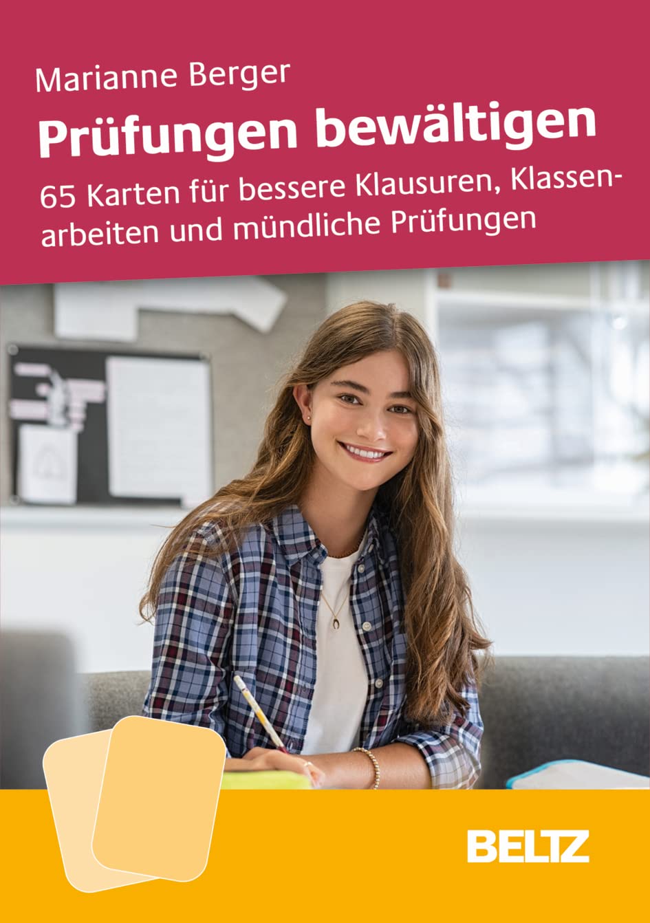 Prüfungen bewältigen: 65 Karten für bessere Klausuren, Klassenarbeiten und mündliche Prüfungen. Mit Booklet Business, Finance & Career