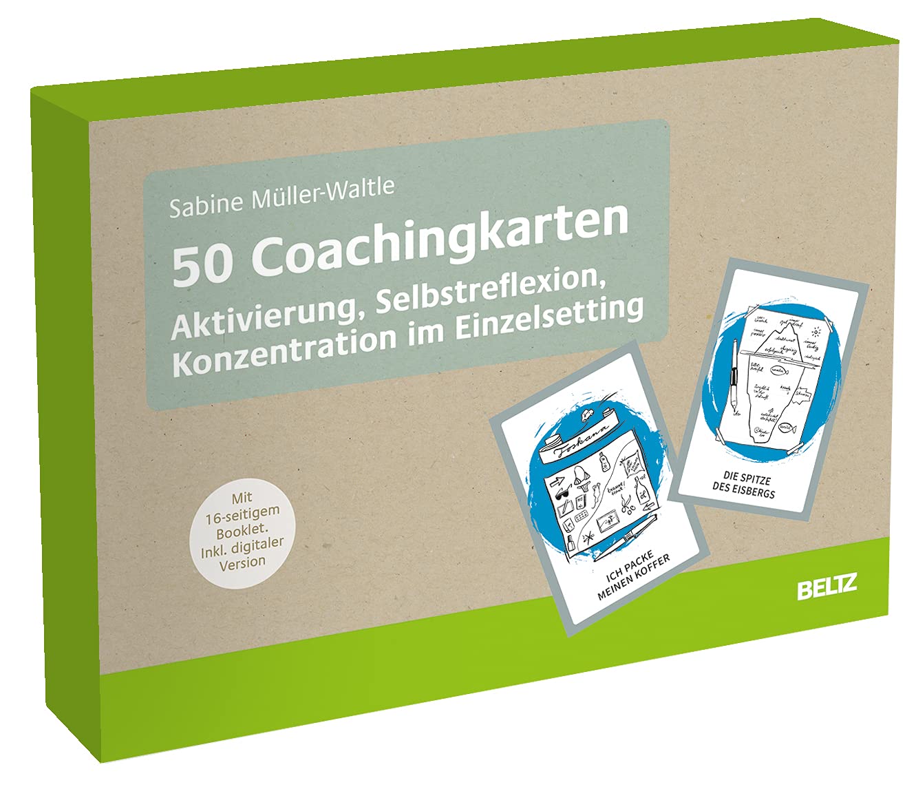 50 Coachingkarten Aktivierung, Selbstreflexion, Konzentration im Einzelsetting: Mit 16-seitigem Booklet. Inklusive digitaler Version Education & Training