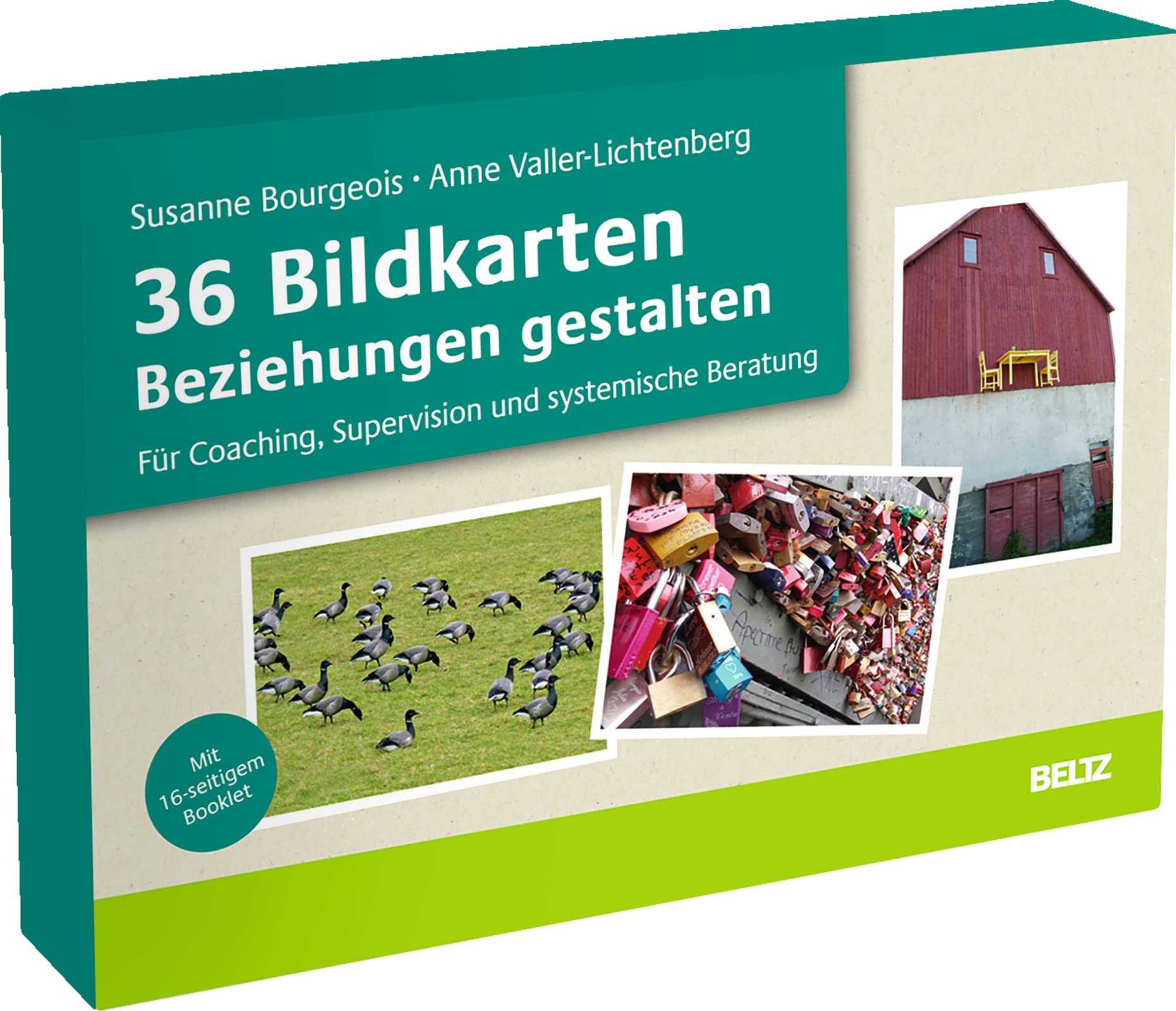 36 Bildkarten Beziehungen gestalten: Für Coaching, Supervision und systemische Beratung. Mit 16-seitigem Booklet (Coachingkarten) Social Sciences