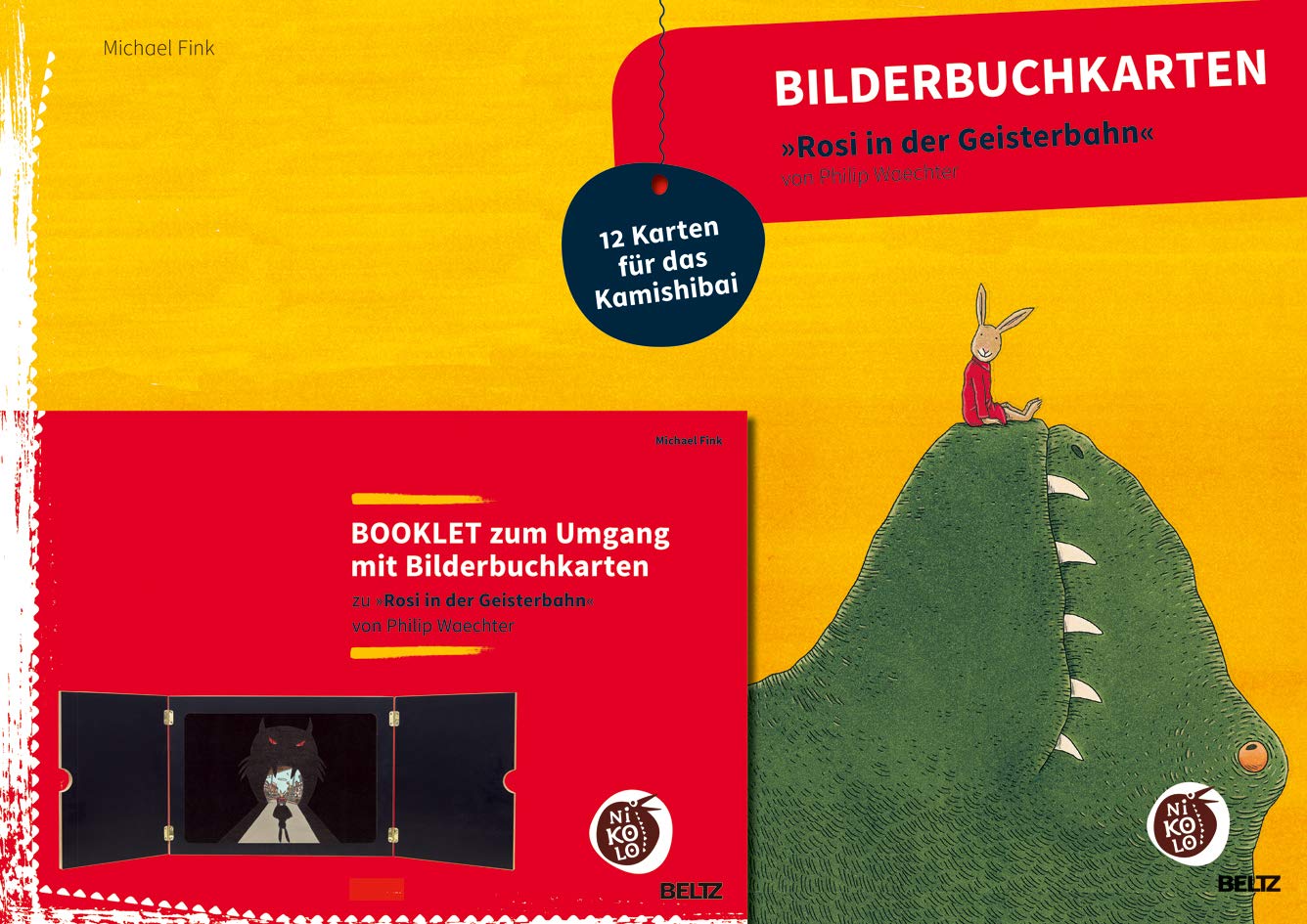 Bilderbuchkarten »Rosi in der Geisterbahn« von Philip Waechter: 12 Karten für das Kamishibai, Booklet zum Umgang mit Bilderbuchkarten (Beltz Nikolo) Health, Nutrition & Fitness