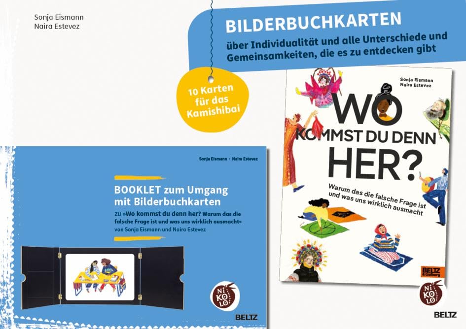 Bilderbuchkarten »Wo kommst du denn her?« von Sonja Eismann: 10 Karten für das Kamishibai mit Booklet Philosophy