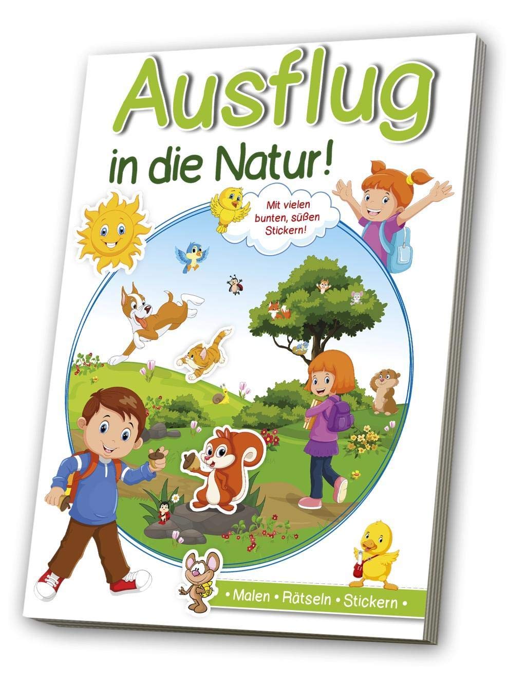 Ausflug in die Natur!: Mit vielen bunten, süßen Stickern! Tiptoi & Games