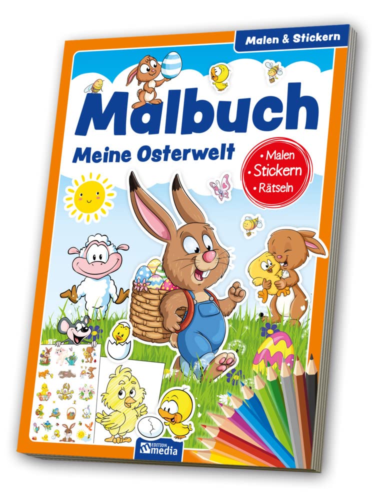 Malbuch Meine Osterwelt Religion & Esotericism