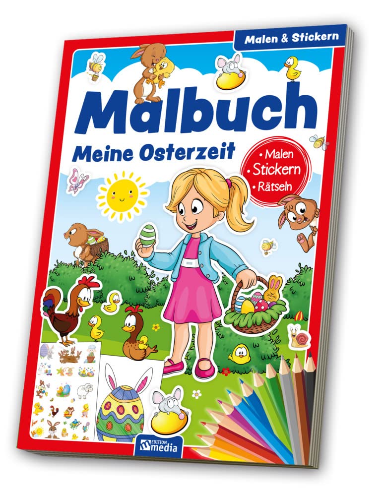 Malbuch Meine Osterzeit Religion & Esotericism