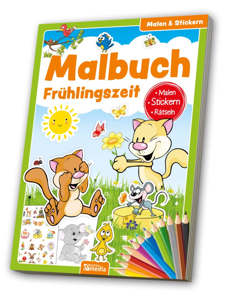 Malbuch Frühlingszeit Non-fiction