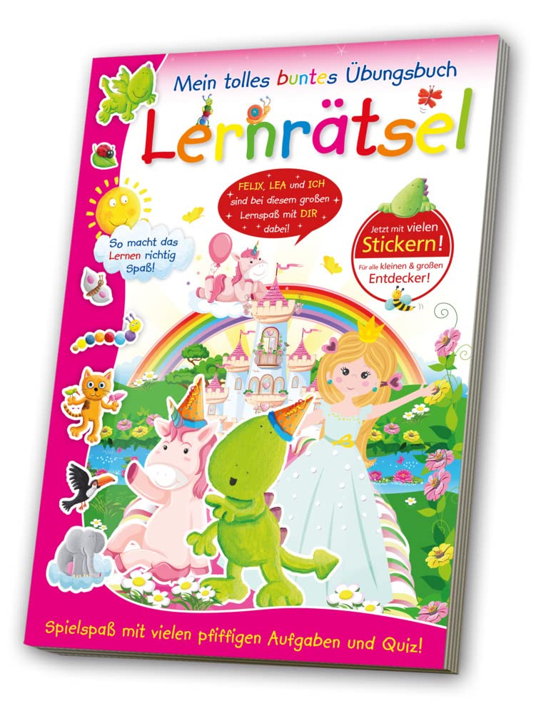 Übungs- & Erlebnisbuch: Lernrätsel Prinzessinnen Non-fiction