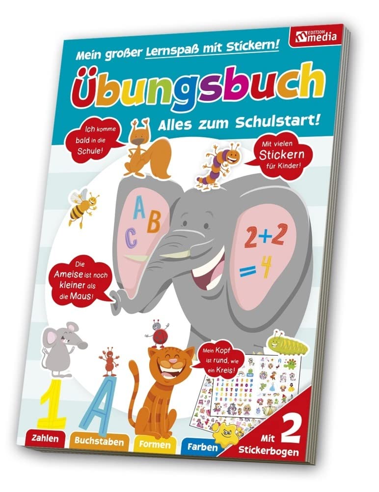 XXL Übungsbuch: Übungsbuch zum Schulstart Tiptoi & Games