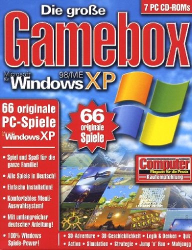 Die große Gamebox für Microsoft Win XP PC