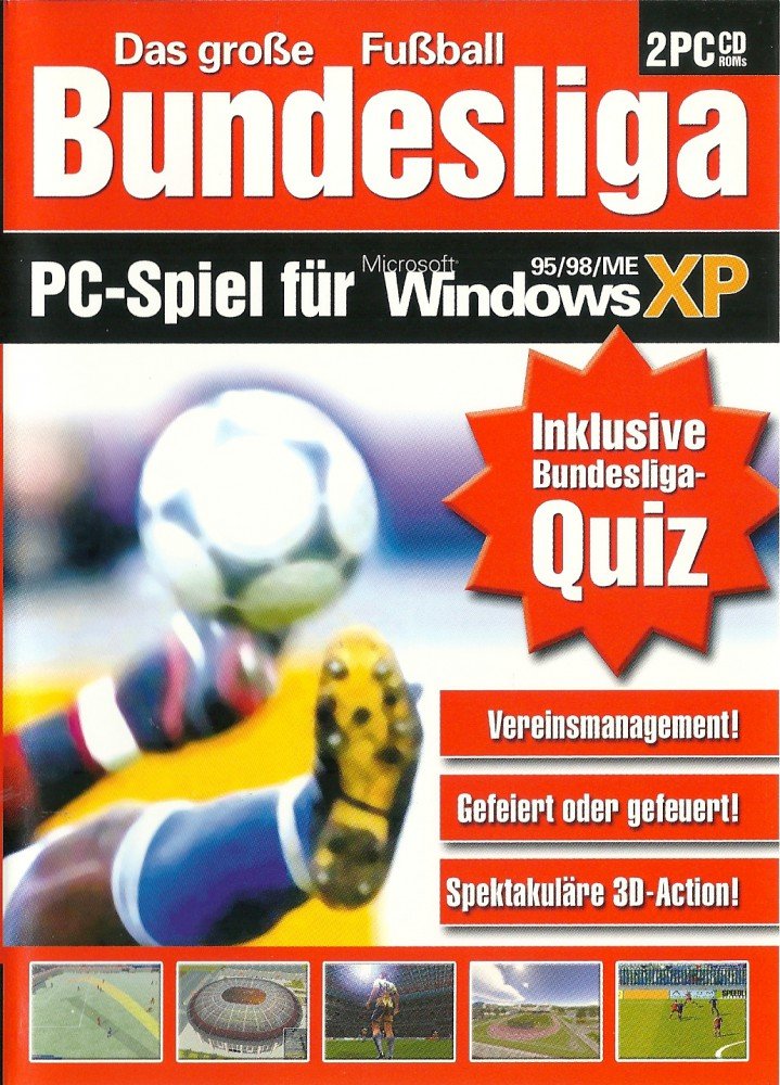 Das große Fußball Bundesliga PC-Spiel, inkl. Bundesliga Quiz PC