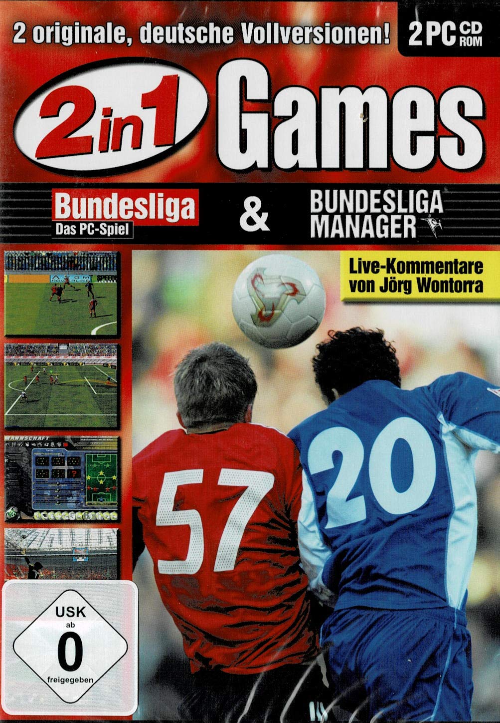 2 in 1 Games - Bundesliga Manager X + Bundesliga PC