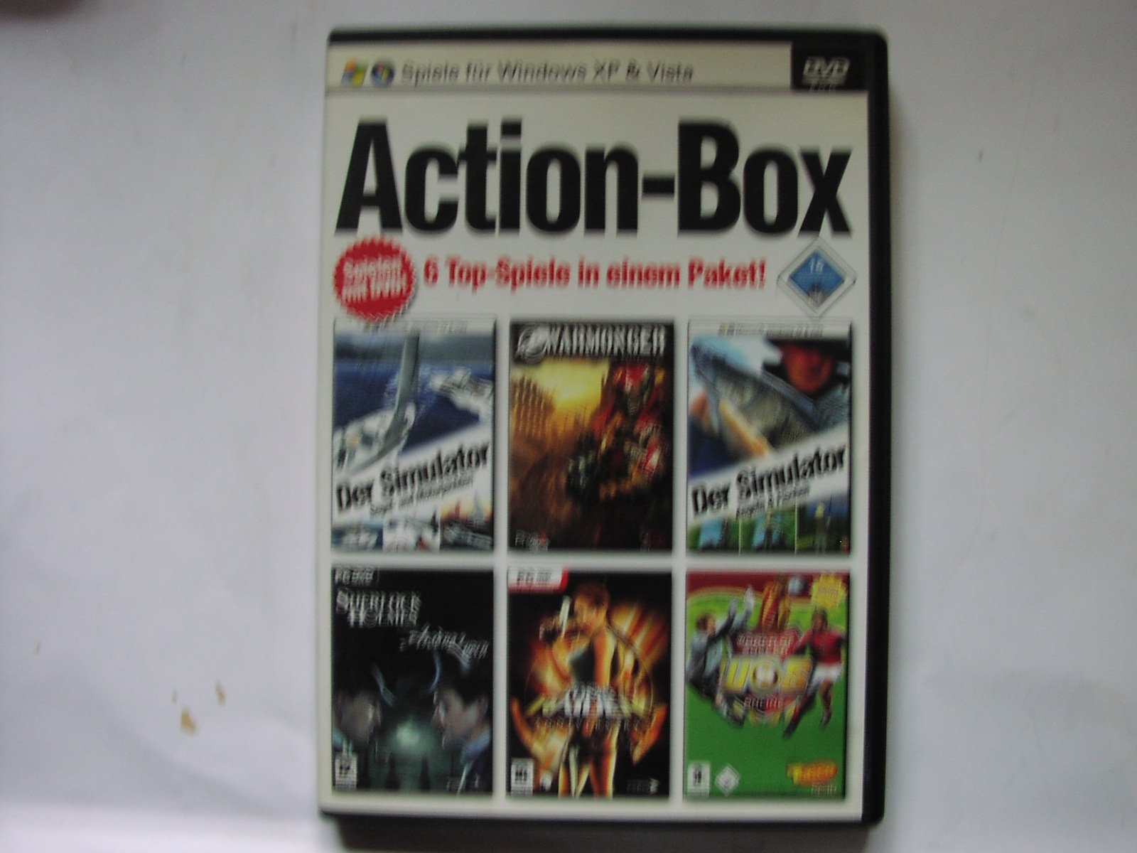 Action Box - 6 Top Spiele in einem Paket PC