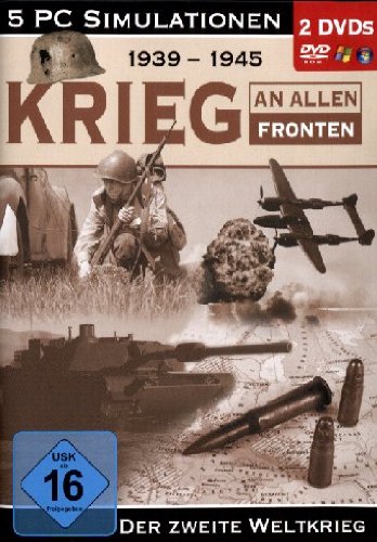 Krieg an allen Fronten 1939-1945: Der Zweite Weltkrieg - 5 PC Simulationen PC