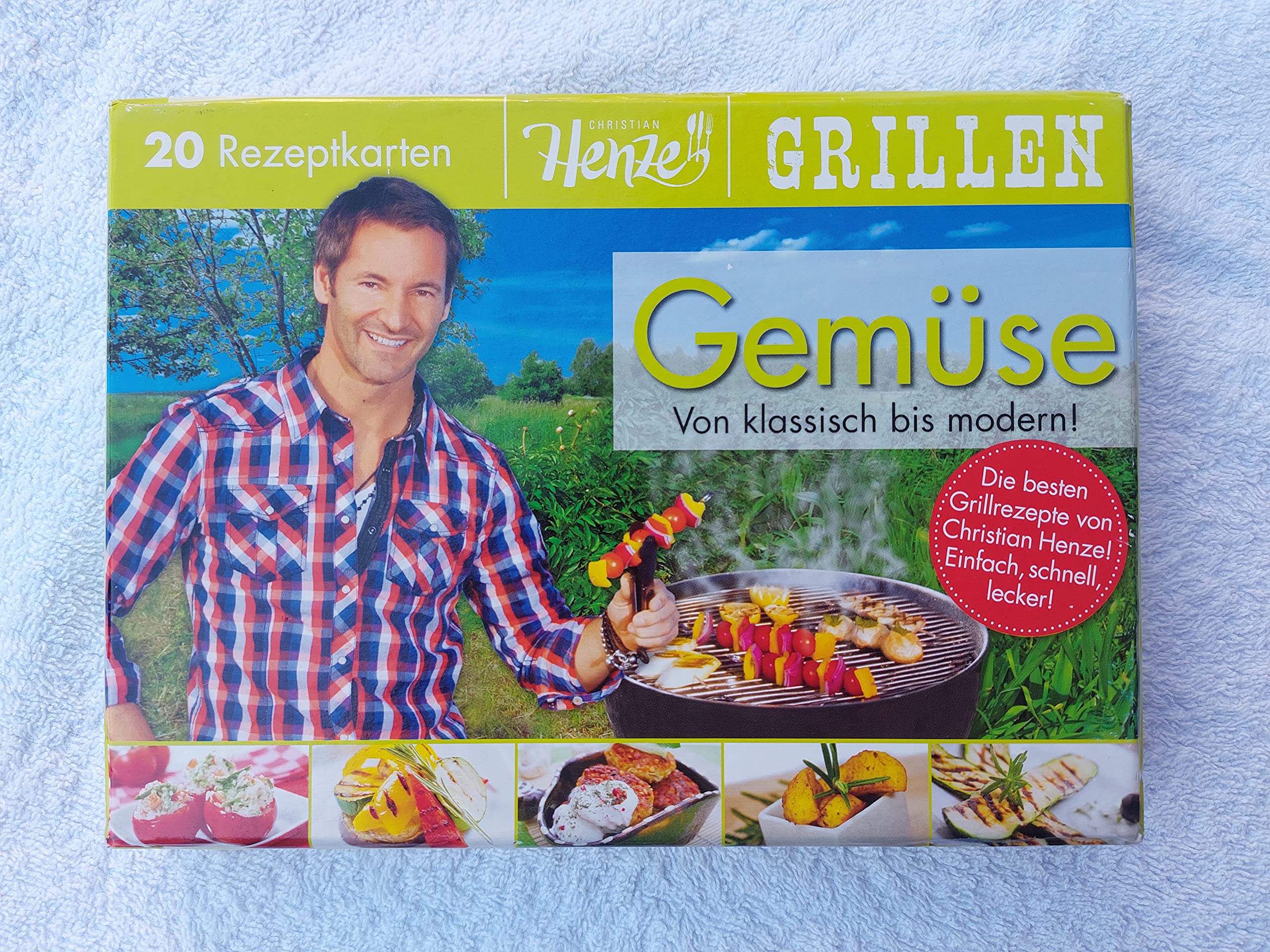 Gemüse - von klassisch bis modern ! 20 Rezeptkarten. Aus der Reihe: Die besten Grillrezepte von Christian Henze ! Cooking & Enjoying
