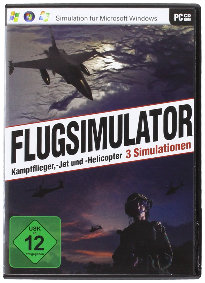 Flugsimulator - Kampfflieger, -Jet und -Helikopter PC