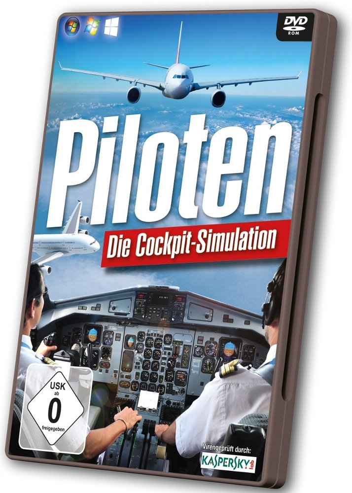 Product Image: Piloten, 1 DVD-ROM: Die Cockpit-Simulation