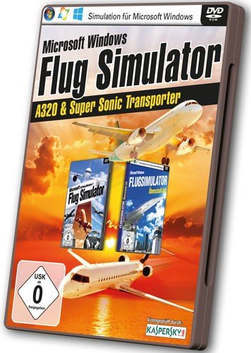 Flug Simulator Airbus A320 & Super Sonic Transporter PC