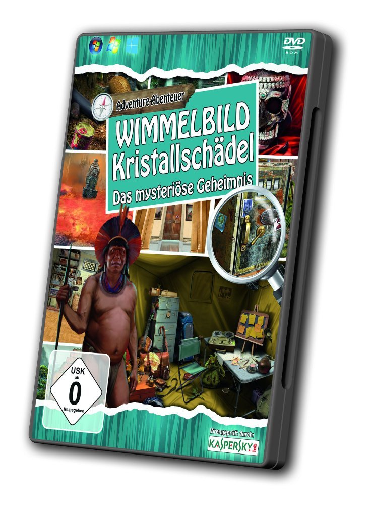 Wimmelbild Kristallschädel PC