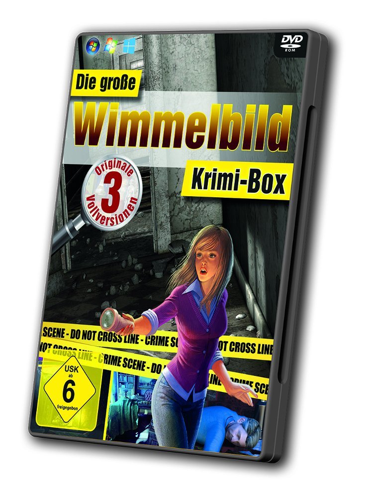 Wimmelbild Krimi-Box Computer Science