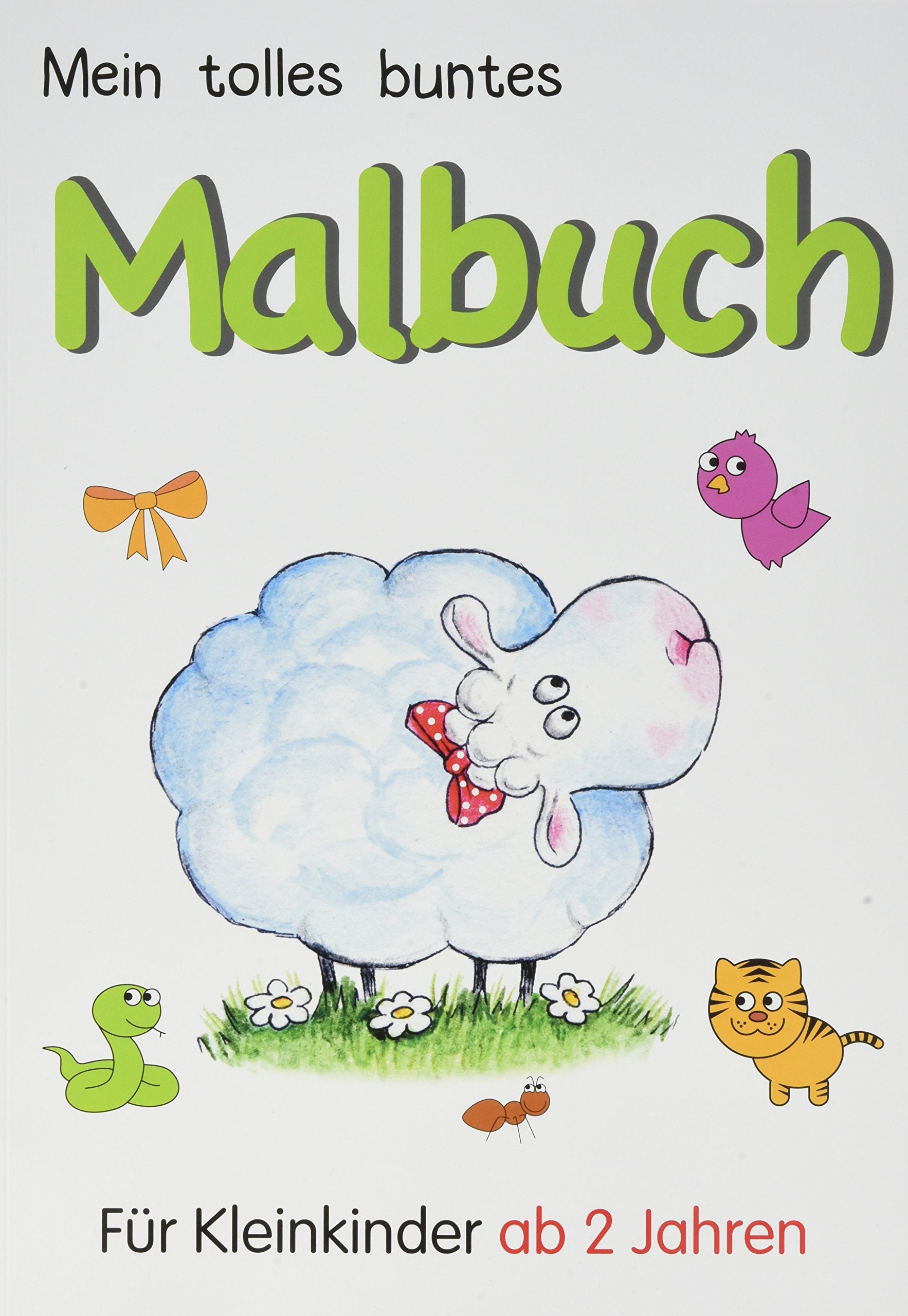 Mein tolles buntes Malbuch 1 - für Kleinkinder ab 2 Jahren Non-fiction